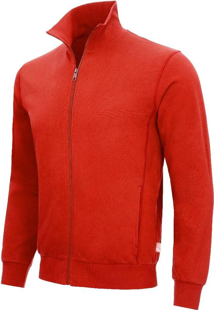 NITRAS Sweatjacke Sweatshirt MOTION TEX LIGHT Gr. 5XL rot