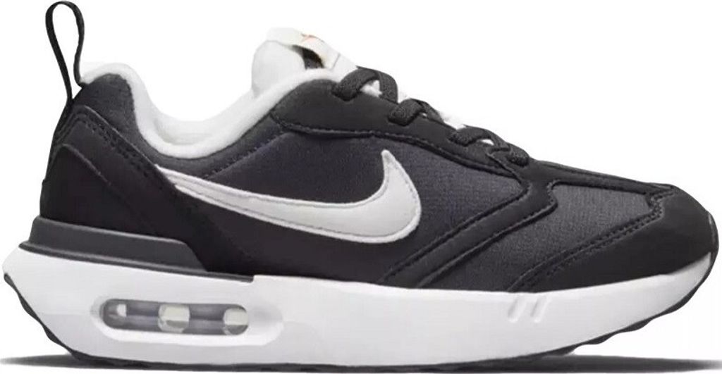 A single Nike Air Max Dawn (PS) sneaker shown from a side-diagonal angle on a white background.