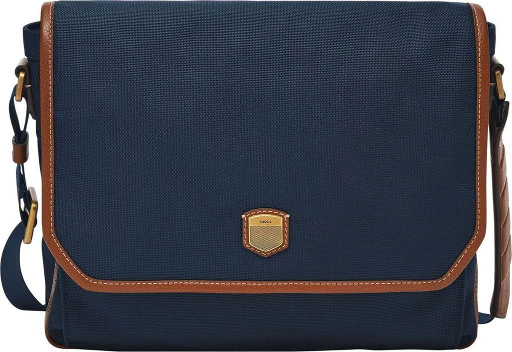 Protégez votre ordinateur avec le sac Fossil Hayes Navy bleu robuste