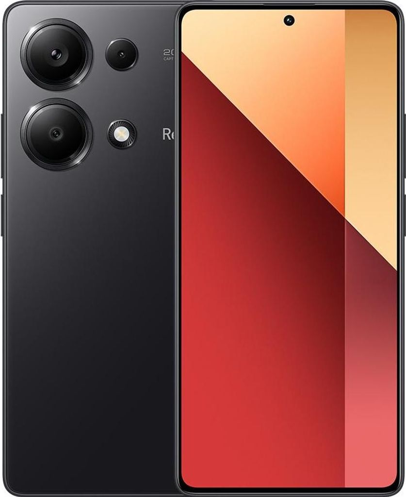 Xiaomi Redmi Note 13 Pro 4G 8GB + 256GB Midnight Black Smartphone