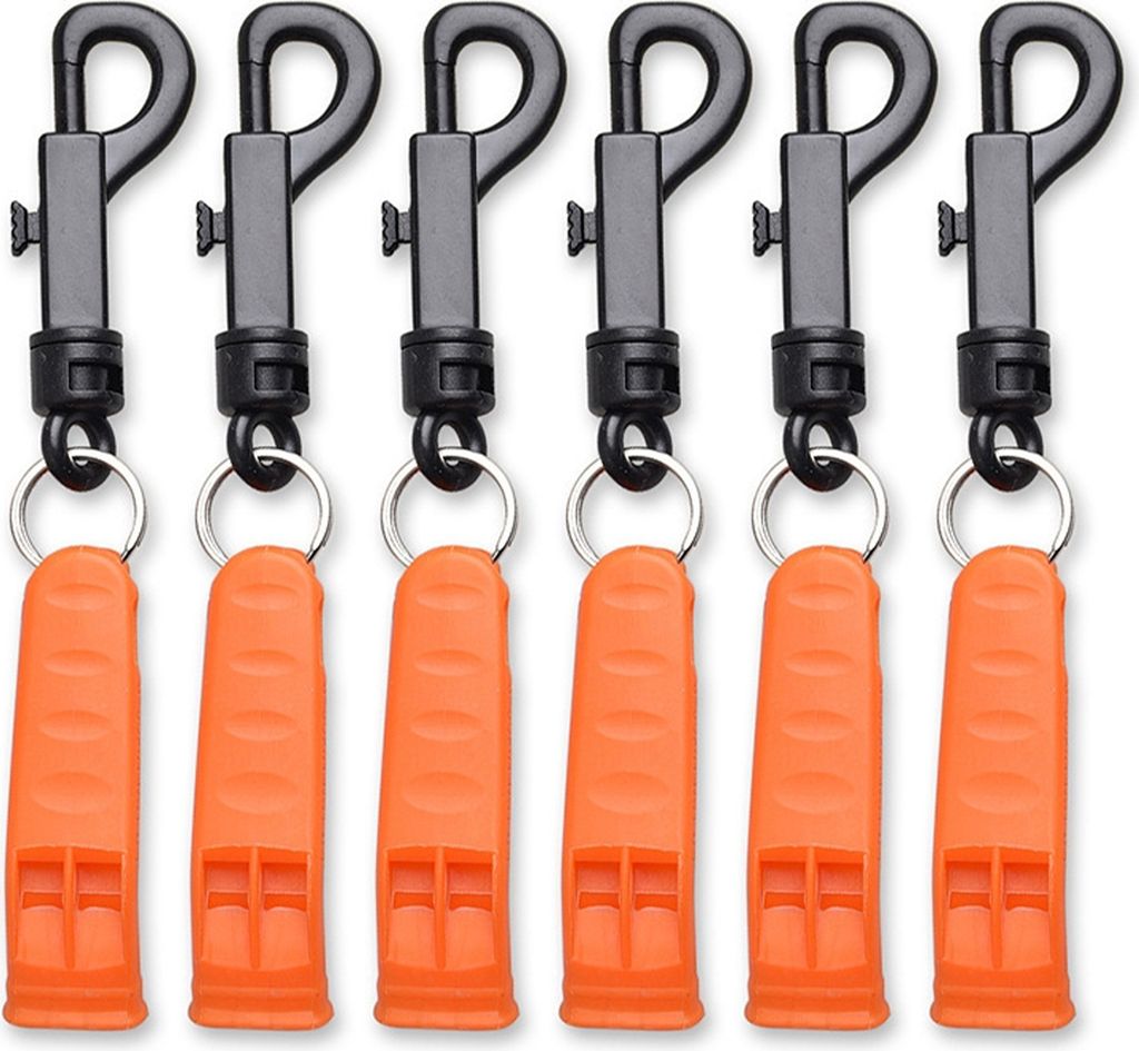6 stücke Notfall Pfeife Sicherheit Überleben Pfeife Produktbild 1