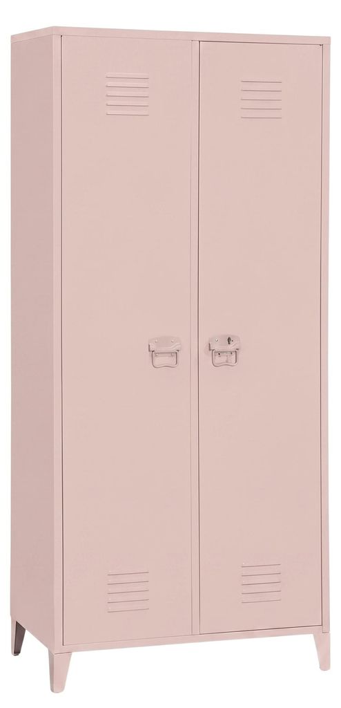 Industrial Metall Kleiderschrank Spind 2 Türen 80 x 45 x Produktbild 