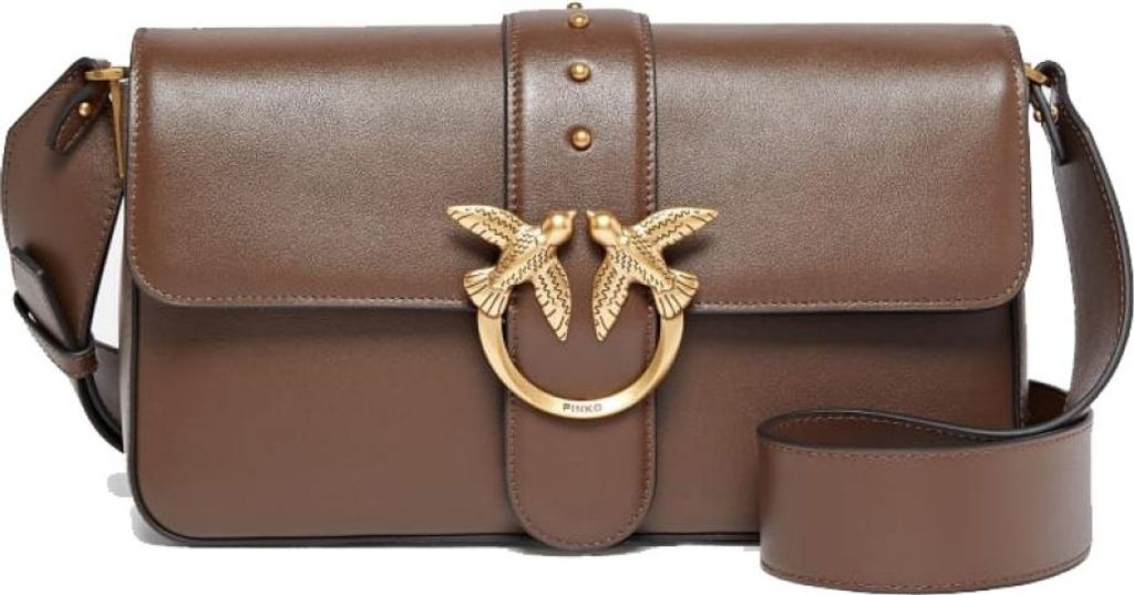 PINKO Damen Bauchtaschen 105824A0QO-LA7Q Farbe: Grau Größe: Einheitsgröße