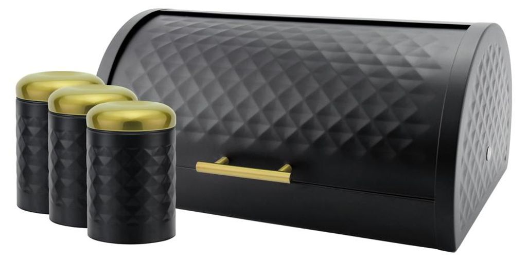 Haus Roland HOME ELEMENTS-HR Stojak na chleb metalowy + 3 Zdjęcie produktu 