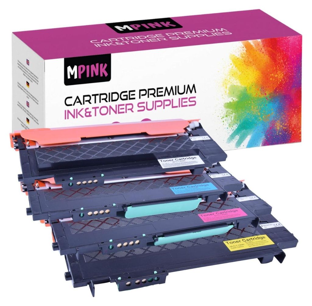 4x Toner für Samsung CLT-K406S CLT-C406S CLT-Y406S Produktbild 