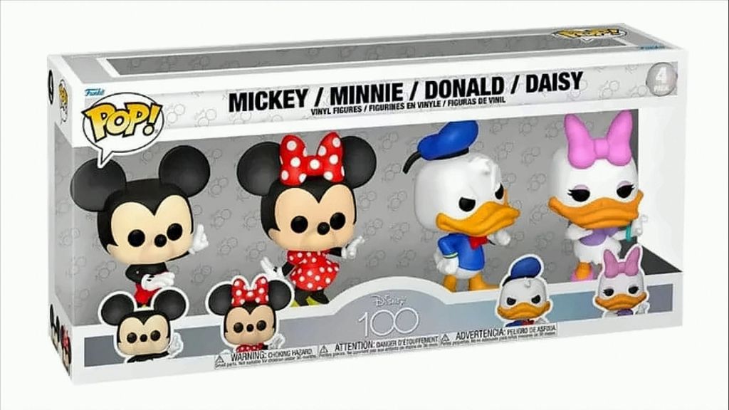 FUNKO POP! - Disney - 100th Mickey Minnie Donald Daisy #4er Pack Special Editon