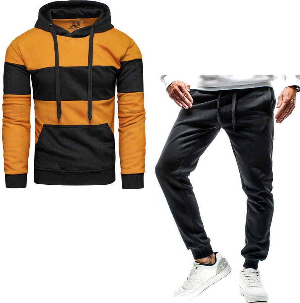 Recea Satz für Männer Rainsong Gelb Schwarz M