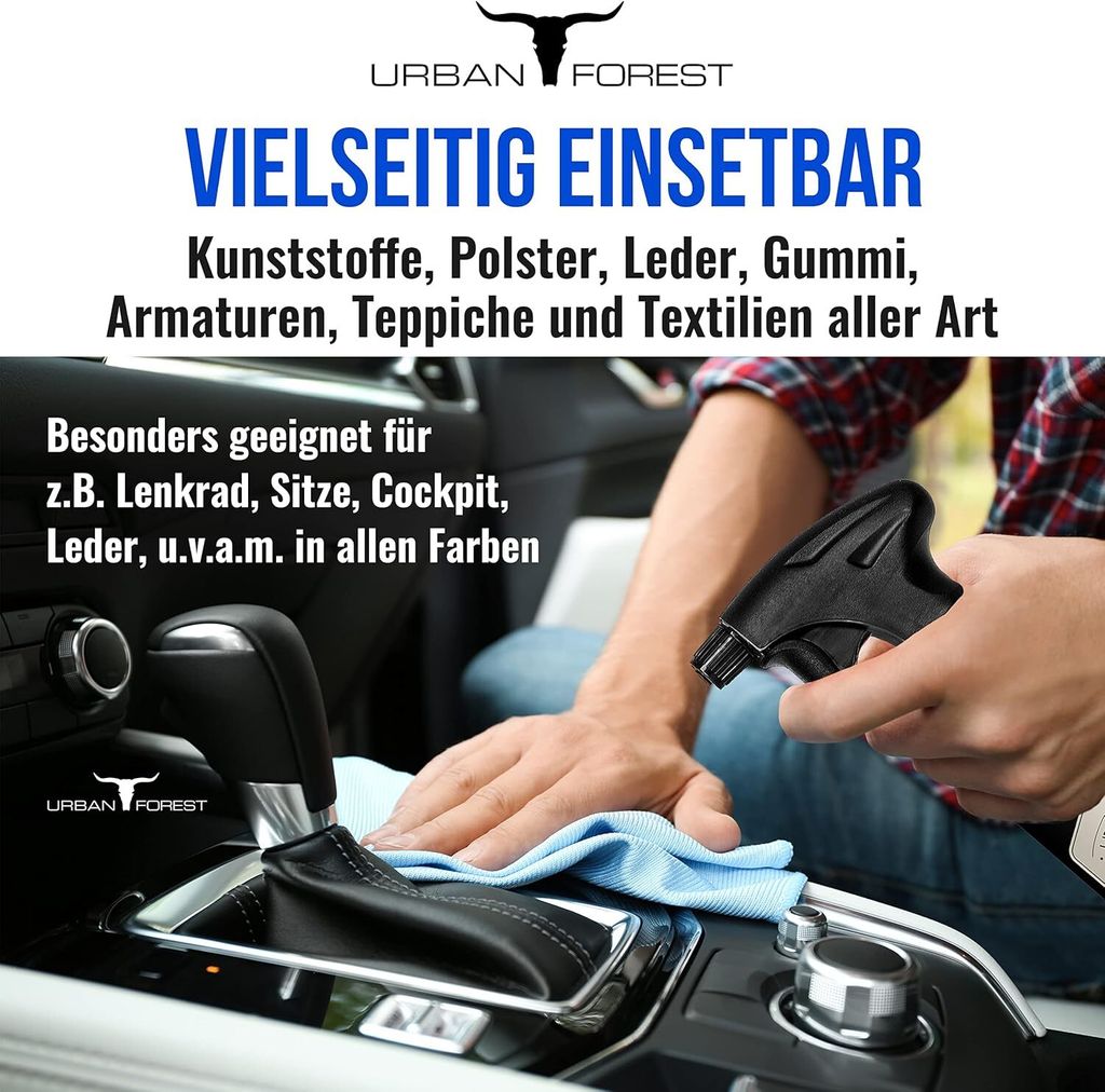 URBAN Forest® Auto Innenraumreiniger für Cockpitpflege & Produktbild 4