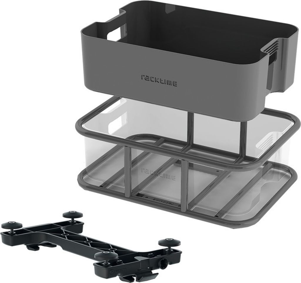 Racktime System Box Boxit mały 45,5x32x18cm, czarny, 13ltr Zdjęcie produktu 