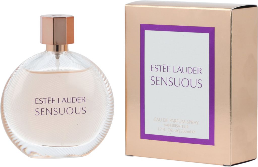 Estée Lauder Sensuous, Frauen, 50 ml, Nicht nachfüllbare Flasche, Holz, Jasmin, Lilie, Magnolien, Canangabaum, Schwarzer Pfeffer, Honig, Sandelholz