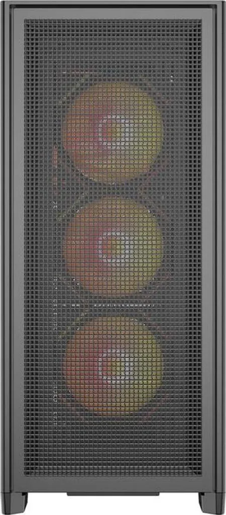 DarkFlash AIRNOVA Boîtier PC avec Trio de Ventilateurs Silencieux - 5