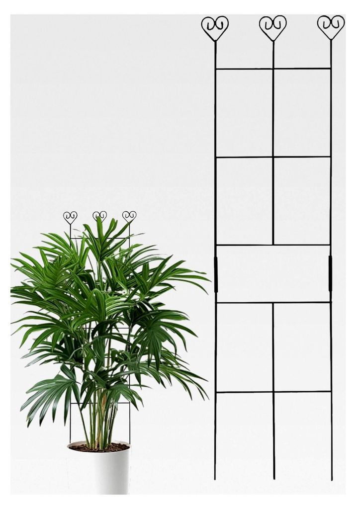 Rankgitter für Kletterpflanzen, Blumenspalier für den Innen- und Außenbereich