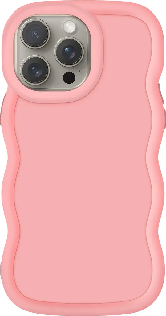 Cover iPhone 15 Pro Avizar Rosa Candy - Accessorio Moda Antishock 2024