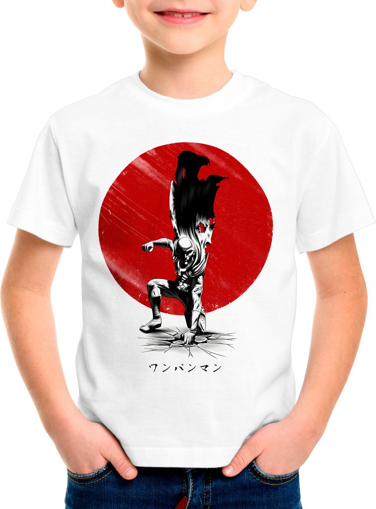 BaumwolleCloud Eternal Sai Kinder T-Shirt saitama one anime punch cosplay