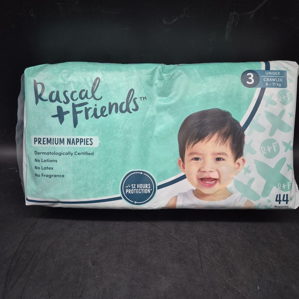 Windeln Rascal & Friends Premium Windeln Größe 3 6-11kg Produktbild 