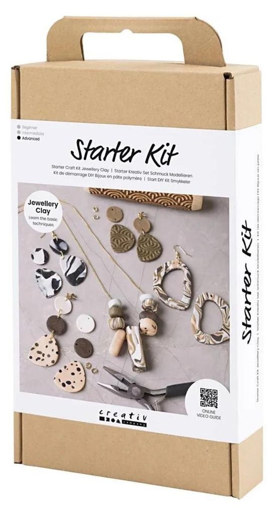 Set de bricolage Modeler des bijoux en argile à bijoux, Image du produit 