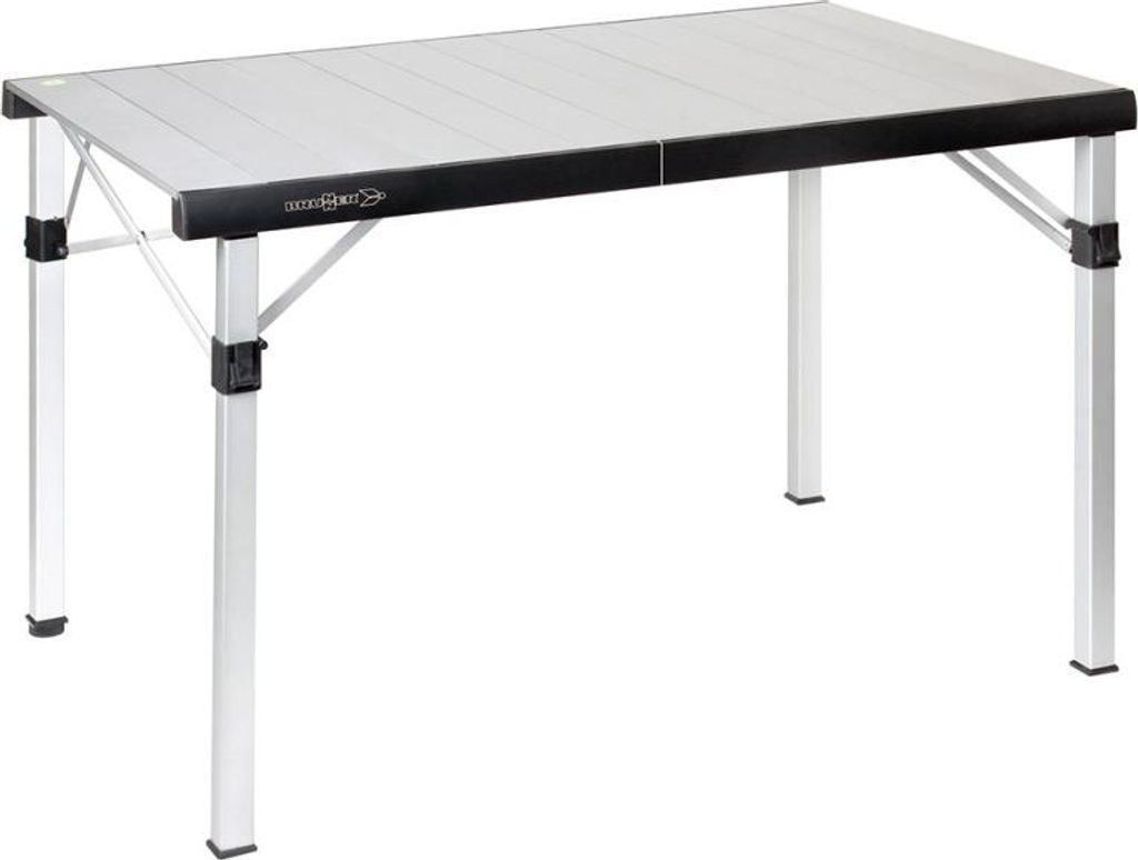 Klappbarer Campingtisch 120,5x70 Titanium Quadra Compack 4 Brunner