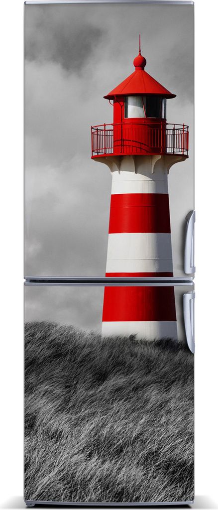 Tulup Kühlschrankdekoration - Magnetmatte - 60 cm x 180 cm - Magnet auf dem Kühlschrank - Leuchtturm