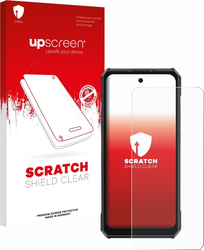upscreen Schutzfolie für Ulefone Armor 30 Pro Displayschutz Displayschutzfolie Folie Klar Transparent