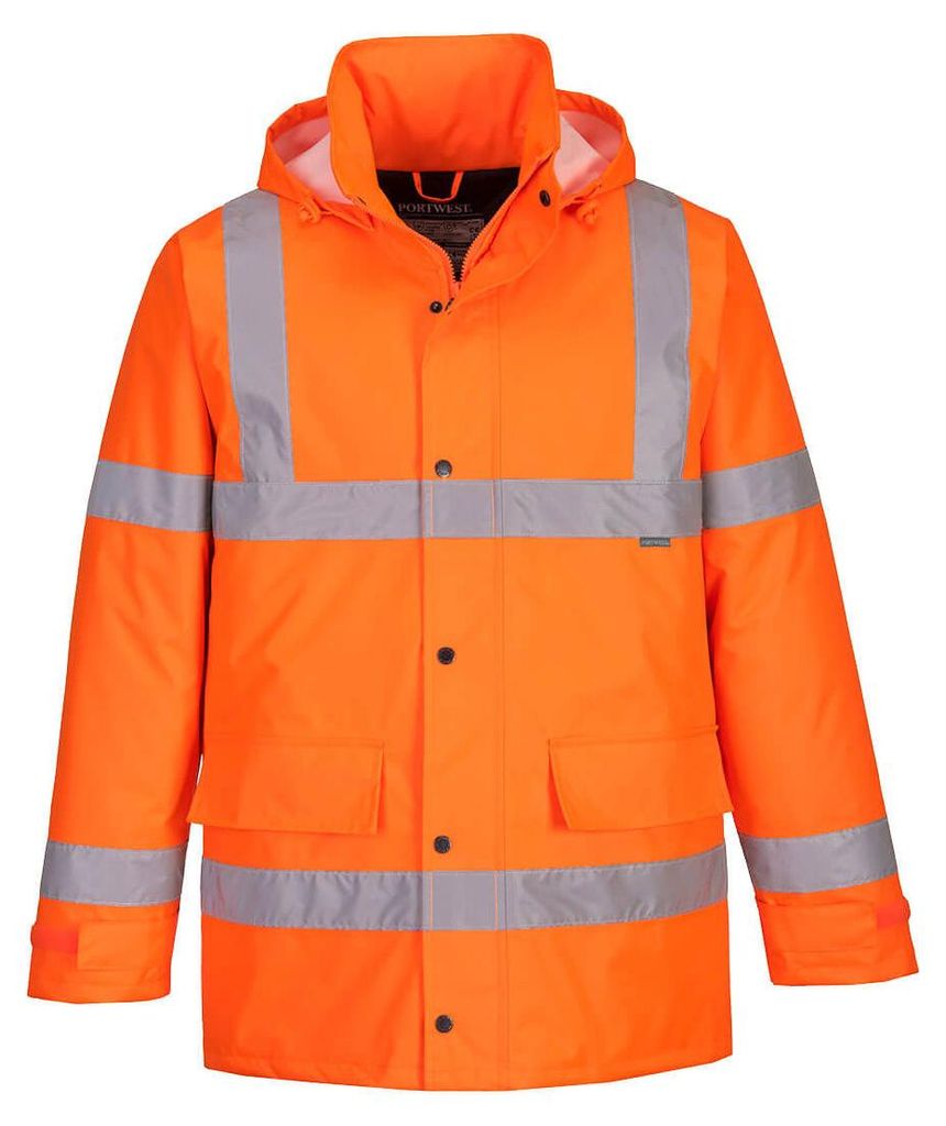 Portwest Warnschutzjacke bis zu -40°C in Orange Gr. 4XL Produktbild 