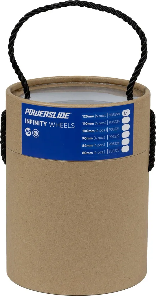 Roues pour roller endurance Powerslide Infinity 125mm 85A x6 - 3
