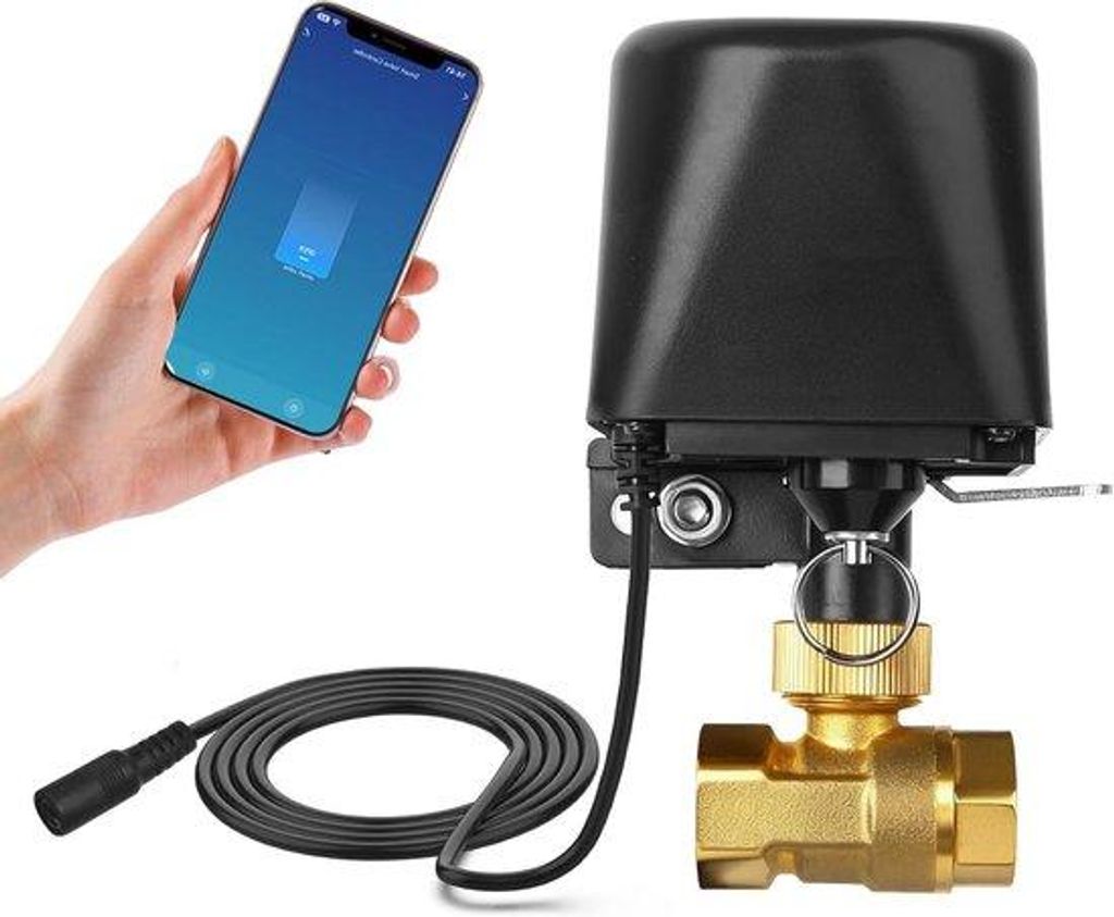 Intelligente Wi-Fi-Wasserhahn-Abschalter mit App-Bedienung für Küche und Garten