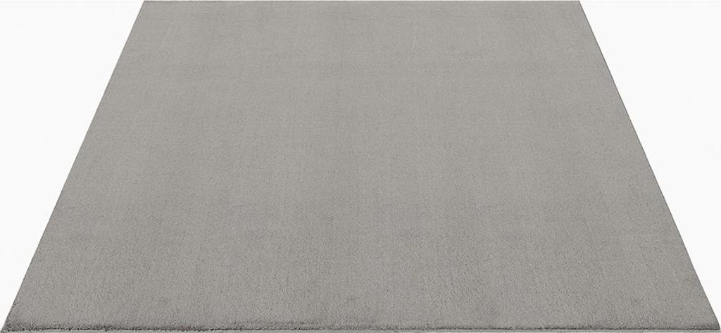 FLOORNOVO Hochflor Teppich Beige einfarbig - 150 x 80 cm - Besonders Weicher Teppich Wohnzimmer & Badezimmerteppich - Pflegeleicht - vielseitig ein...