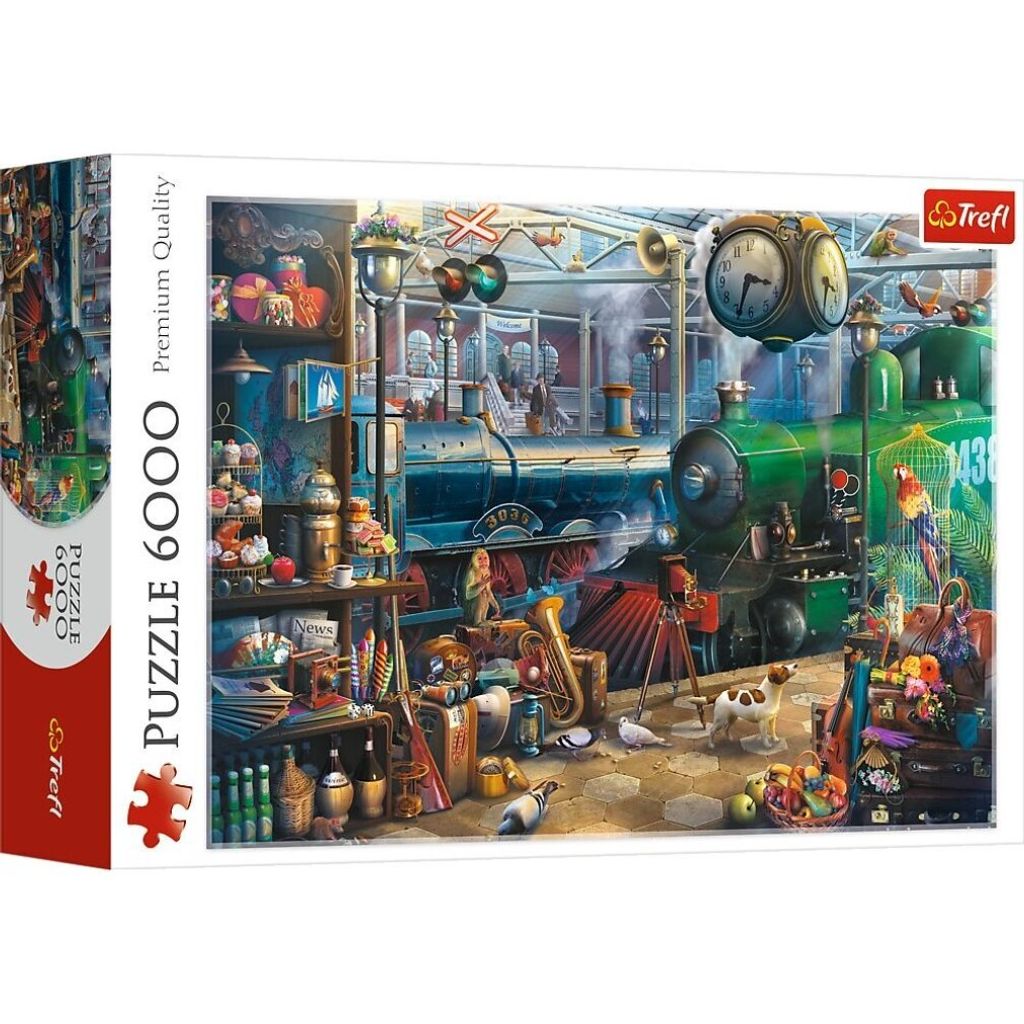 Trefl Train Station, 6000 kusov, Umenie Obrázok produktu 