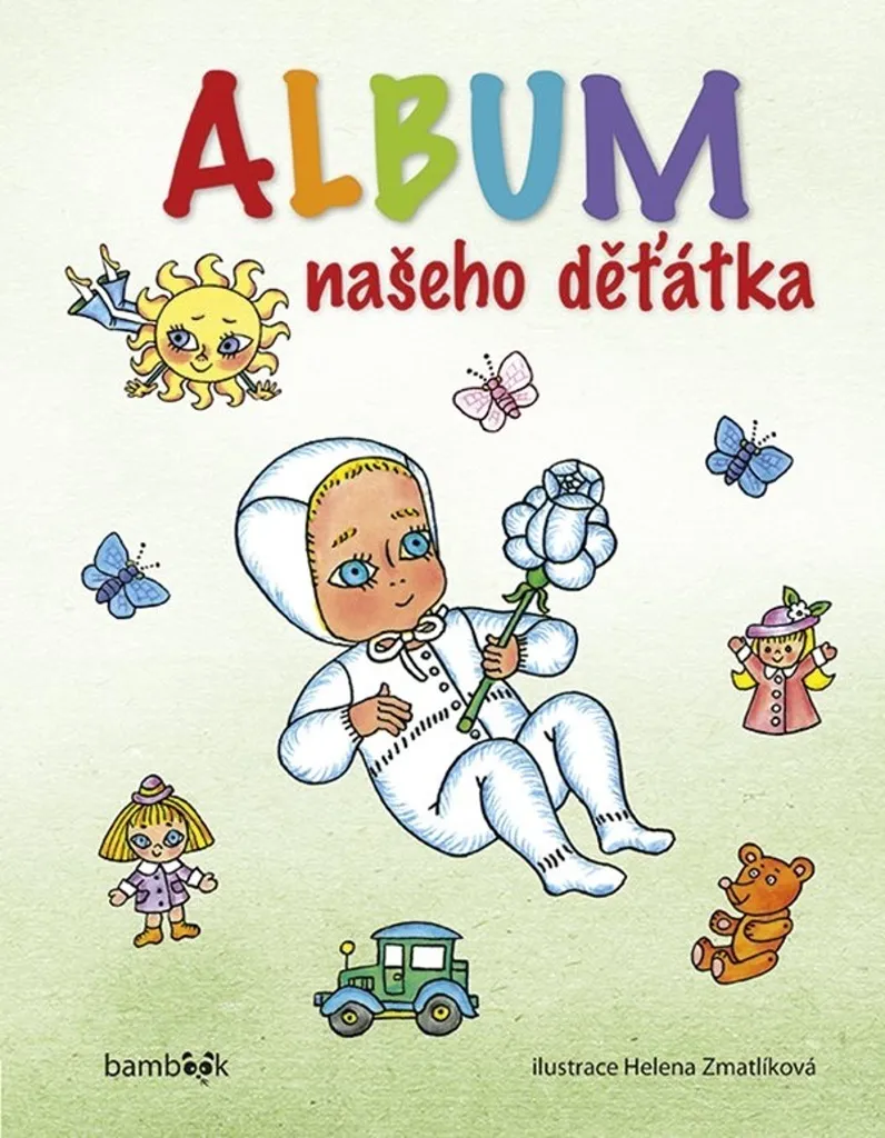 Album souvenir bébé Helena Zmatlíková : ne perdez aucun moment précieux