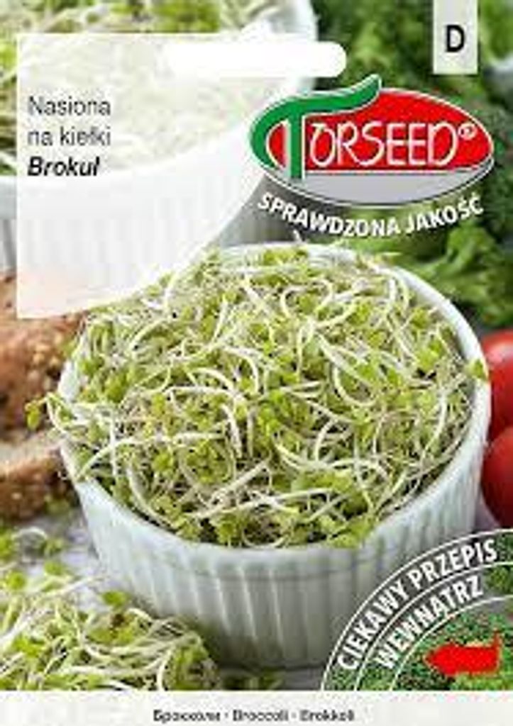 Brokkoli, Typ Calabrese - dicke, fleischige Sprossen 10g - Torseed