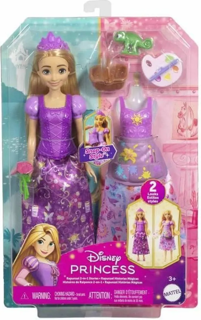 Coffret Jouet Raiponce Disney Princess avec Accessoires de Dessin
