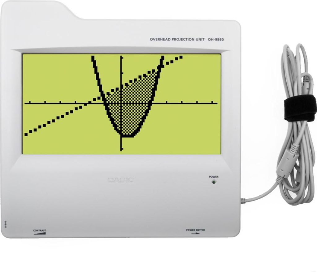Casio OH-9860 Overheaddisplay für FX-9860 G/FX- 9860 G SD zum Anschluß an USB-Schnittstelle