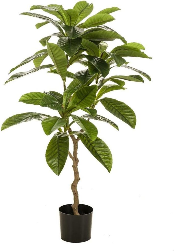 artplants.de Künstlicher Baum Frangipani MORSHA, Kunststamm, grün, 110cm - Kunstbaum