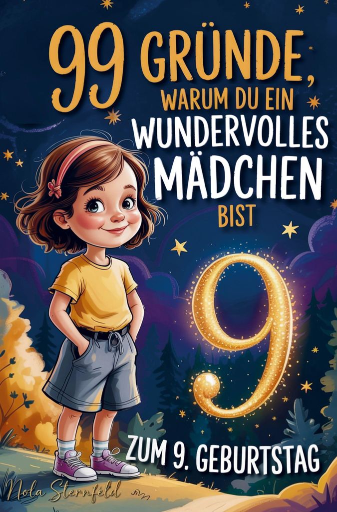 99 Gründe, warum du ein wundervolles Mädchen bist: Geschenk zum 9. Geburtstag, um 9-jährige Mädchen daran zu erinnern, wie großartig sie sind