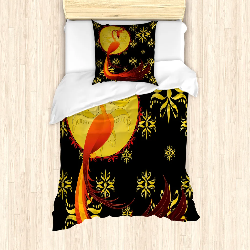 Set Letto Singolo ABAKUHAUS Phoenix Giallo - Design Moderno e Sano