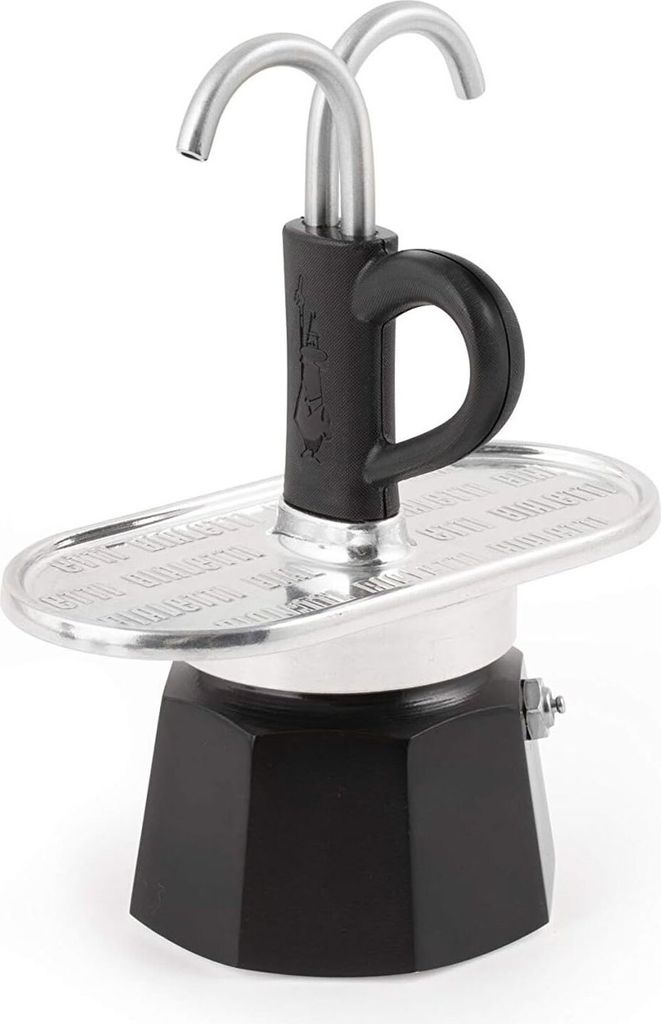 Bialetti Mini Express, Mokka-Kanne, 0,09 l, Schwarz, Produktbild 