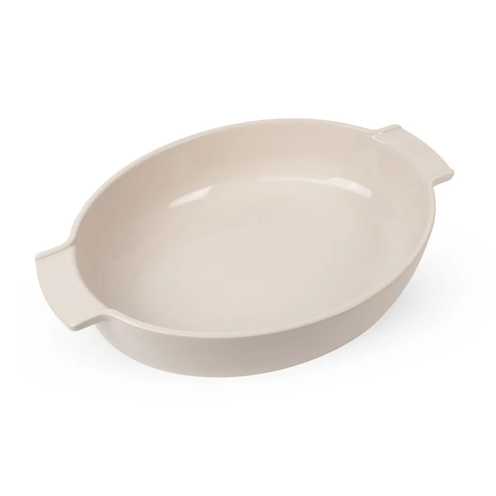Appolia Pirofila Design 40x27 Ecrù | Ceramica High-Tech Peugeot