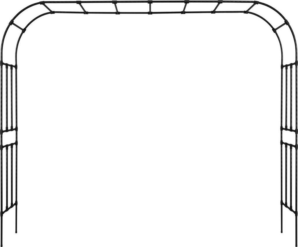 Metal Garden Arch 94.5 x 126 x 15.8 in Trellis Arbor for Climbing Plants