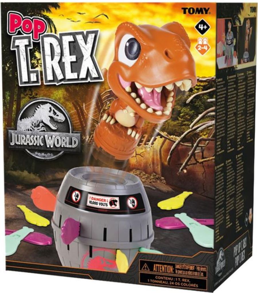 TOMY Gioco Pop Up T-Rex T73290 Immagine del prodotto 