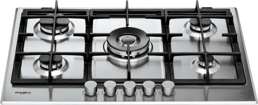 Table de cuisson gaz Whirlpool GMAL 7522/IXL - 5 foyers Inox iXelium