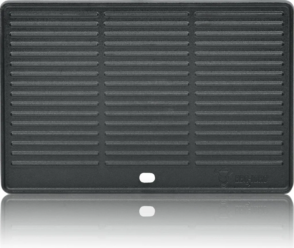 Plancha en fonte réversible pour barbecue - Plaque de cuisson 41,5 cm