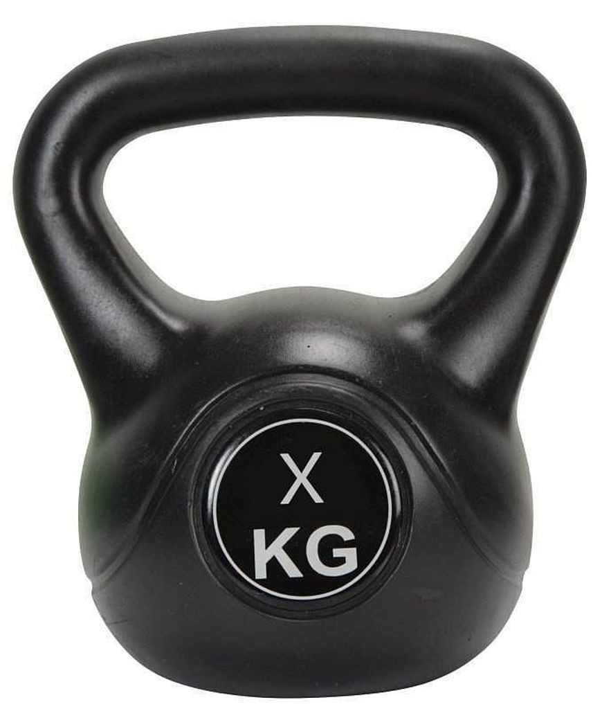 Mancuerna kettlebell negra de 18 kg Imagen del producto 