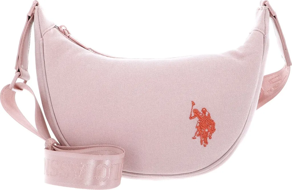 Sac à Main Hobo Rose pour Femme Petit Format U.S. POLO ASSN. Benton Pink