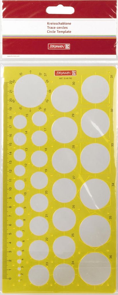 BRUNNEN Kreisschablone 1049790 Produktbild 