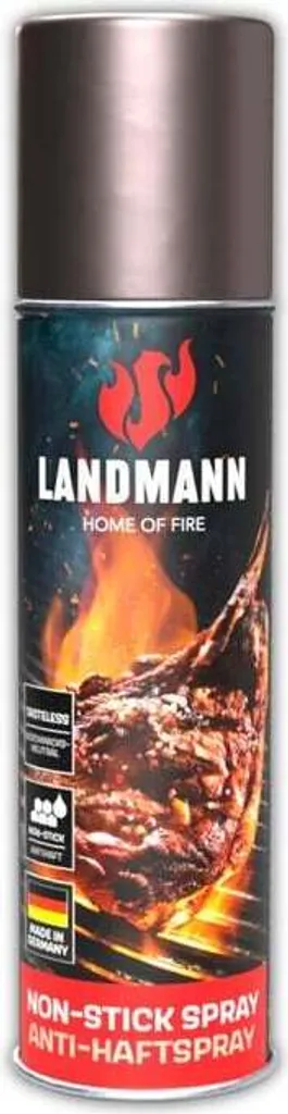Spray anti-adhérent LANDMANN haute température pour grils