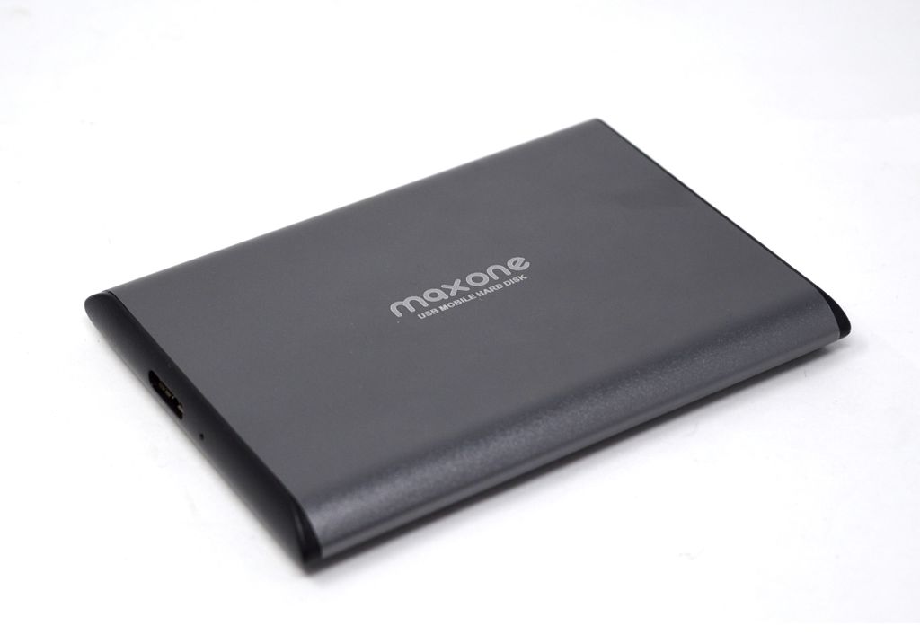 Maxone Externe tragbare Festplatte 1TB 2,5" USB 3.0 Backups HDD Grey
