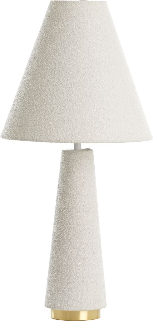 Light & Living - Tischleuchte DEVIA - Ø30x61cm - Weiß