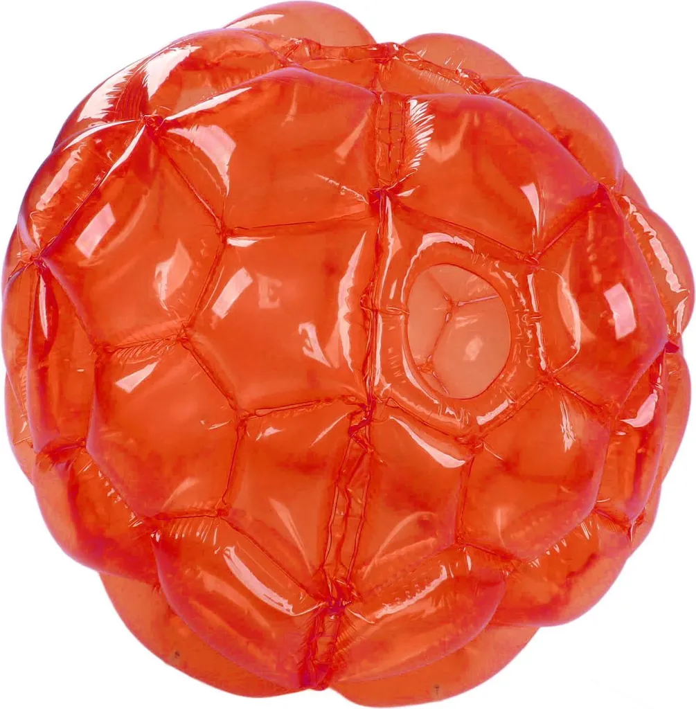 Balle de Collision Gonflable Portable Rouge 90cm pour Loisirs Extérieurs