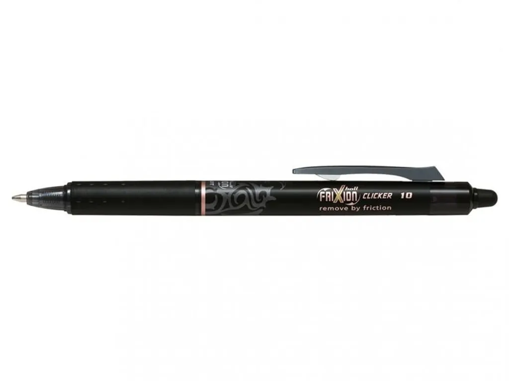 Penna Pilot Frixion Clicker 0.7mm Nero - Roller Gel Professionale