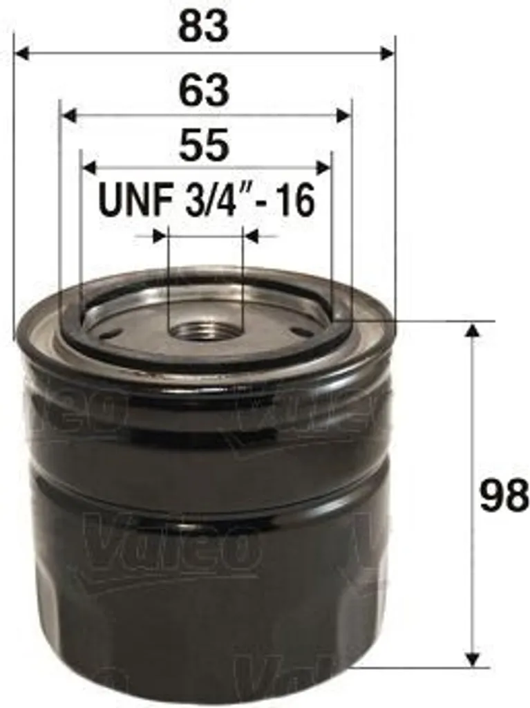 Filtre à huile anti-impuretés VALEO 586071 pour protéger votre moteur